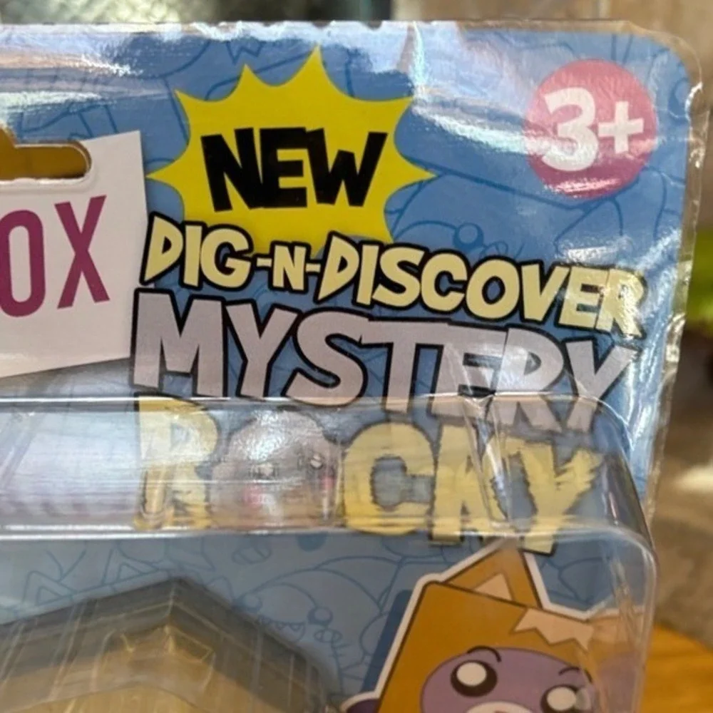 Bonkers Lanky Box Kids Dig-N-Discover Mystery Rocky Set NEW